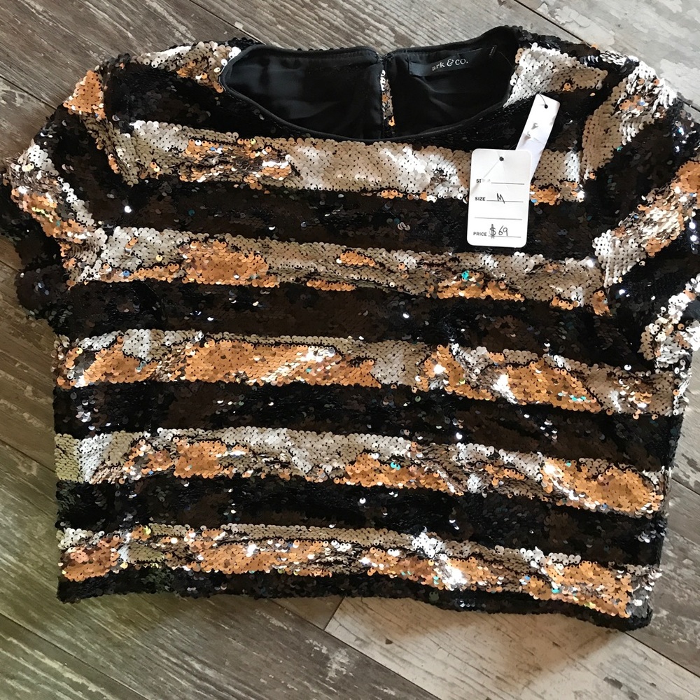 Sequin top