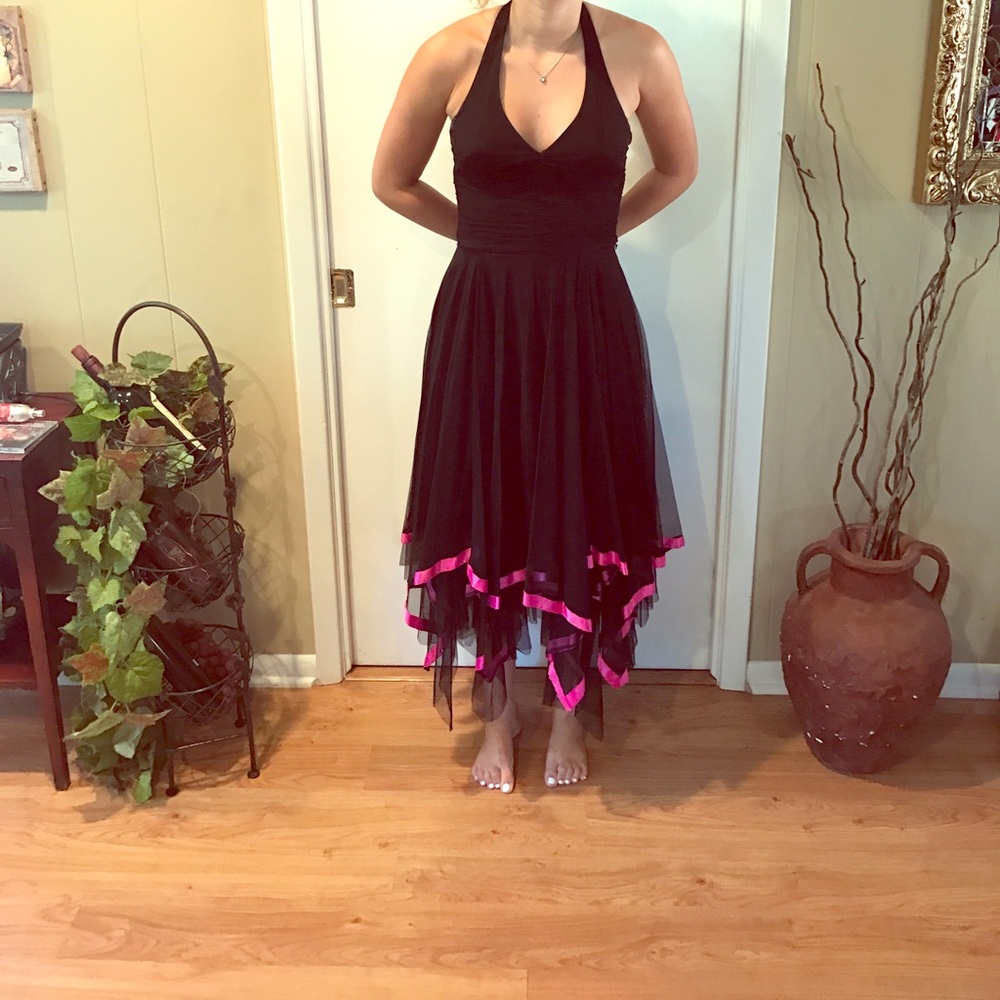 Black/Pink Dress