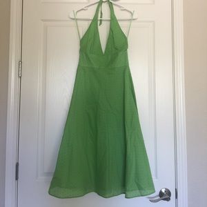 JCrew halter bridesmaid dress