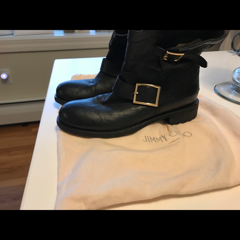 Jimmy Choo Moto Boots