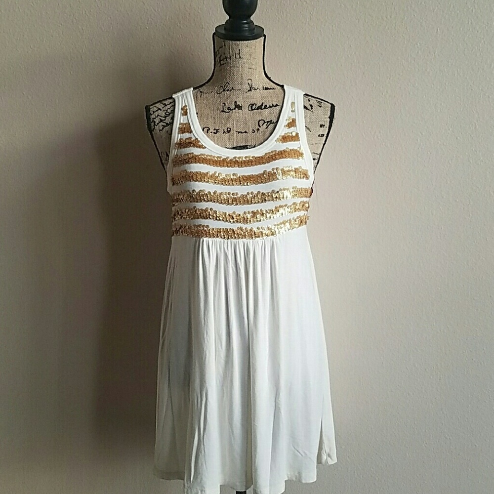 NWT: Sequined Tank Top
