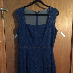 Blue Lace Dress