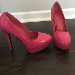 Just Fab hot pink heels