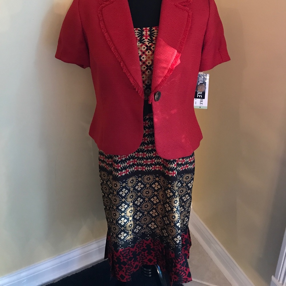 Dress and suit top set