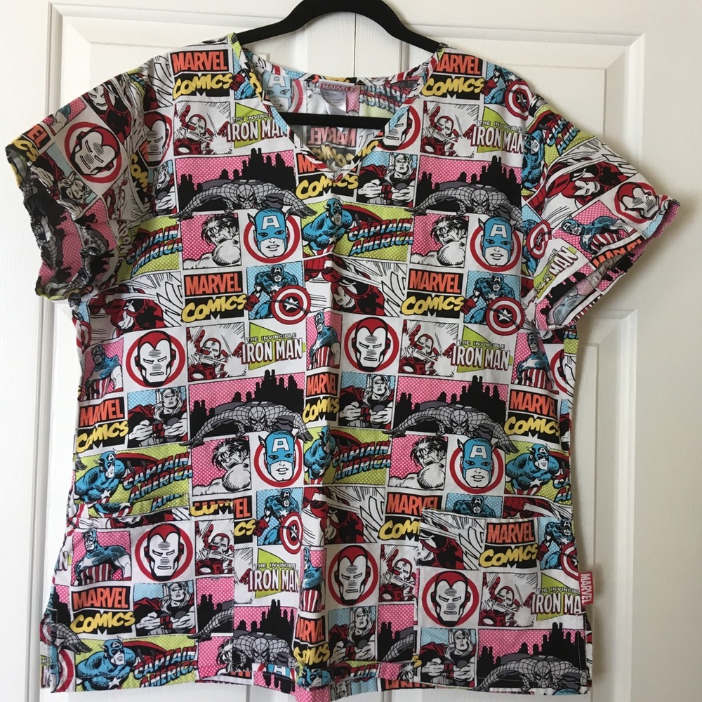 Marvel Comic Scrub