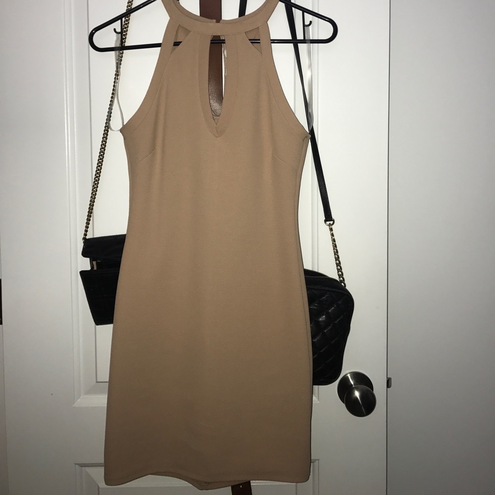 Tan dress