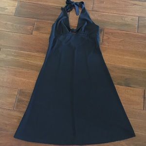 Little Black Halter Dress