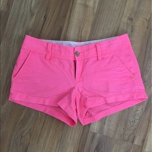 UC Lilly Pulitzer Walsh Shorts in Hot Pink