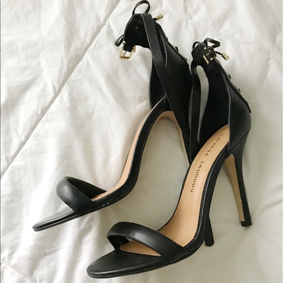 Chinese laundry Black Heels Sz 8.5 - Picture 1 of 4