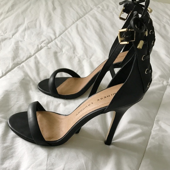 Chinese laundry Black Heels Sz 8.5 - Picture 3 of 4