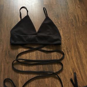 Missguided Black Bralette