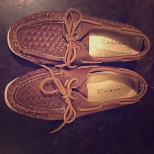 Sperry leather boat shoes Size 6.5