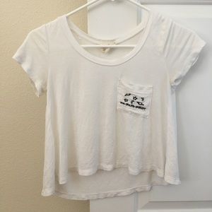 "you are my galaxy" crop top