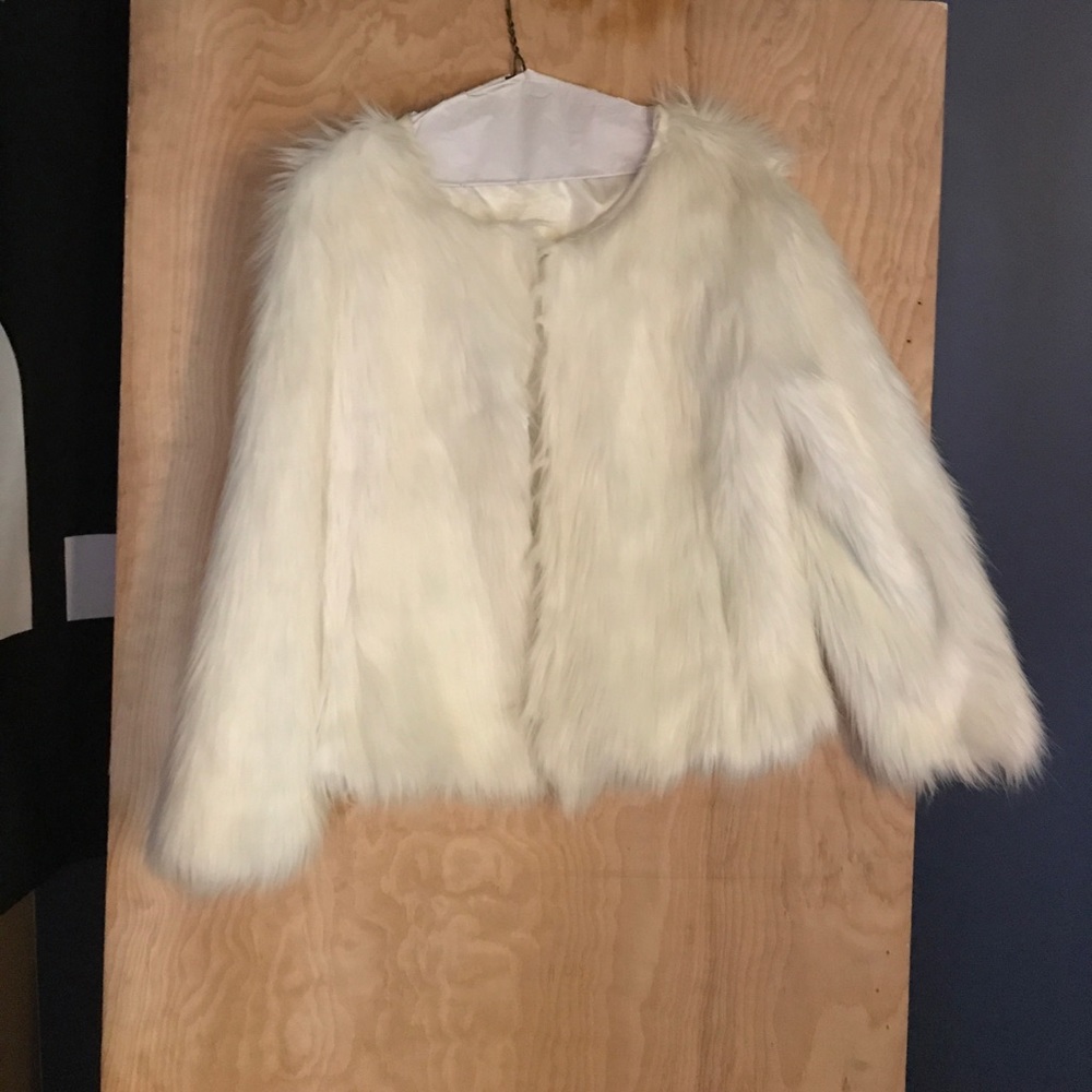 Fun costume fuzzy jacket