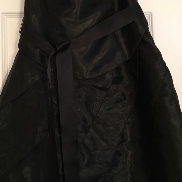 Black strapless Jessica McClintock party dress 👗 - Picture 2 of 4