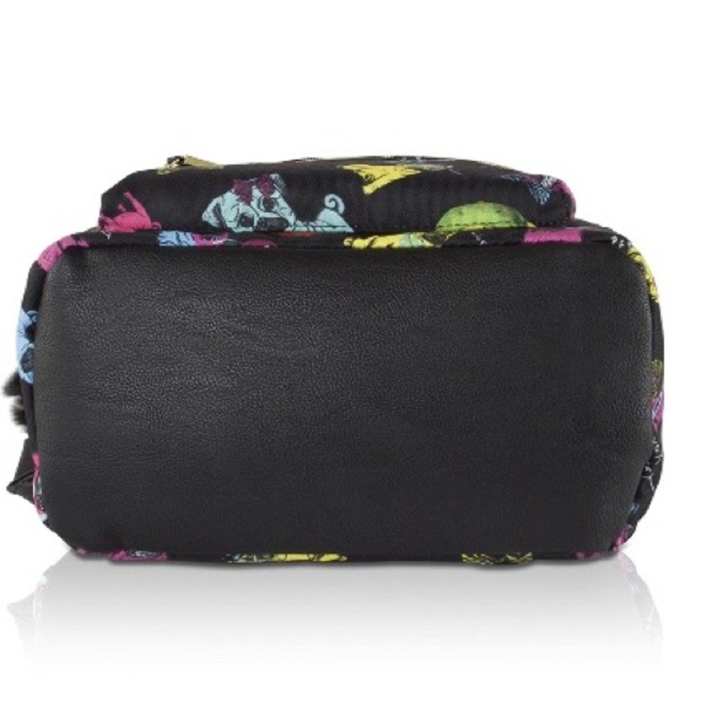 Betsey Johnson Pugs Love Rainbow Backpack - Picture 8 of 8