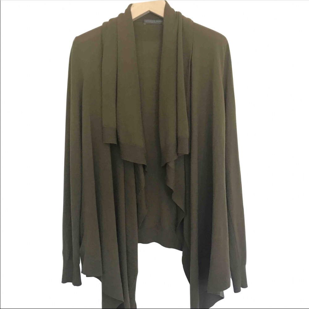 Alexander McQueen Drape Front Cardigan