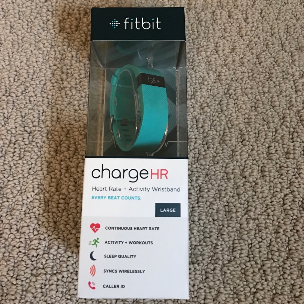 Brand new never been used fit bit HR