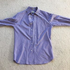 J.Crew Mens Purple Dress Shirt Size Small