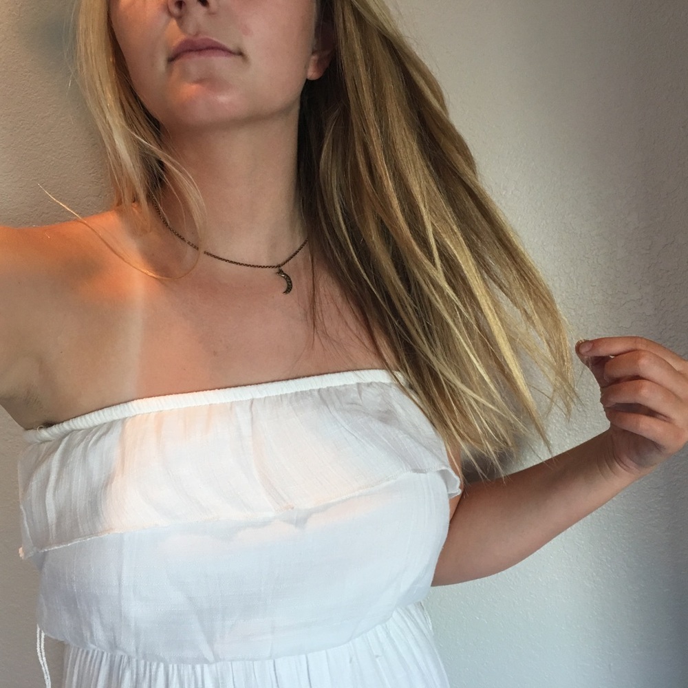 Strapless Maxi Dress