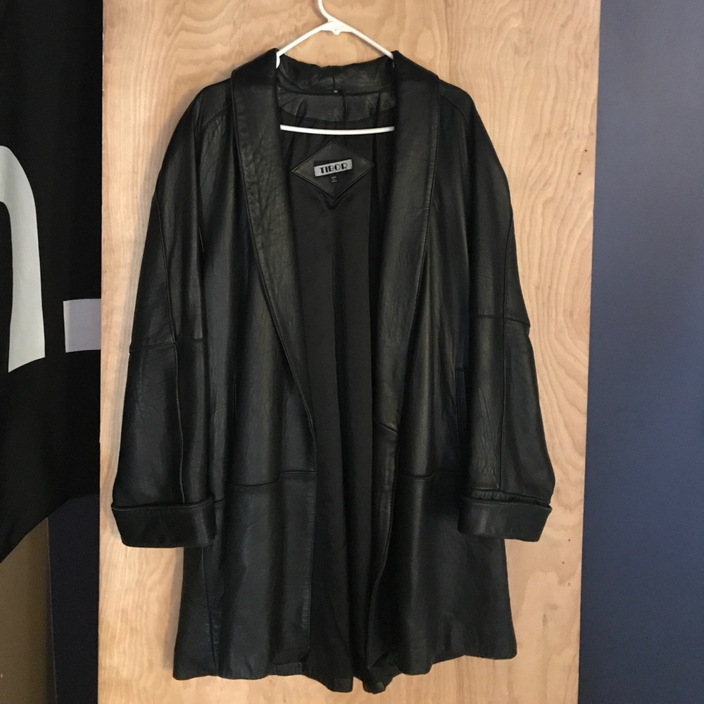 Black Leather jacket.