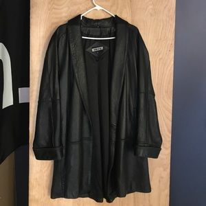 Black Leather jacket.