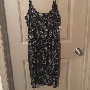 Black Old Navy Floral Dress