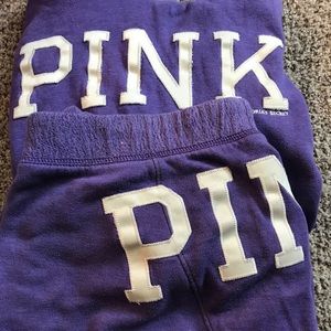 Victoria secret boyfriend sweat suit