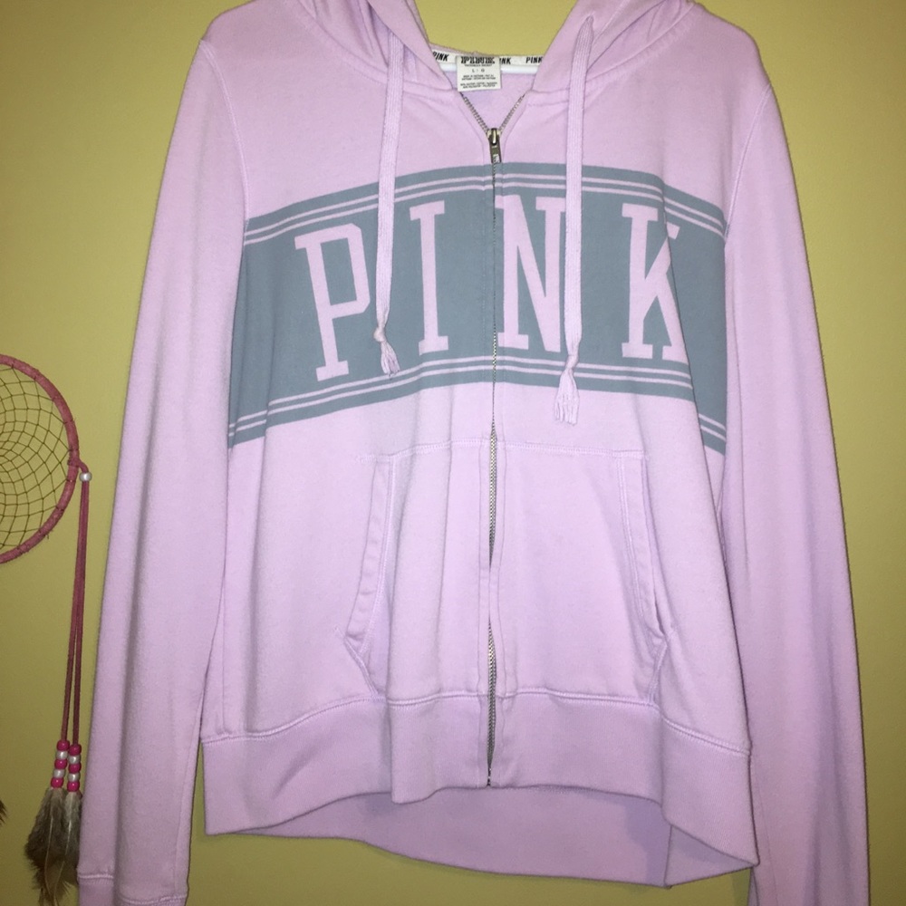 PINK Victoria's Secret Violet Zip up