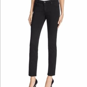 AG The Stilt Black Cigarette Jeans