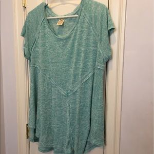 Flowy mint color top