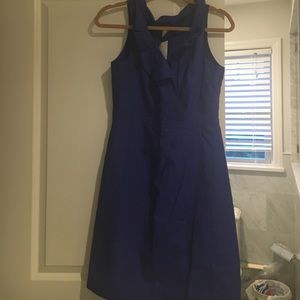 Royal blue dress