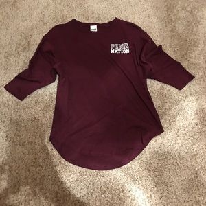 Maroon Pink shirt