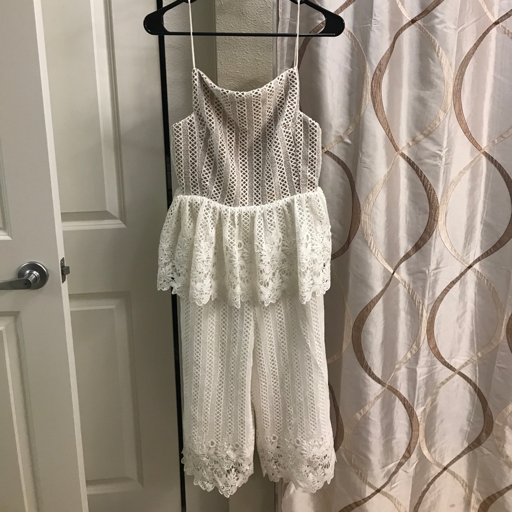 Lace jumpsuit (new with tag)