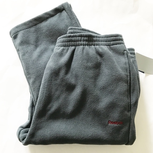 Reebok Other - NWT REEBOK [men's] Gray fleece Sweatpants