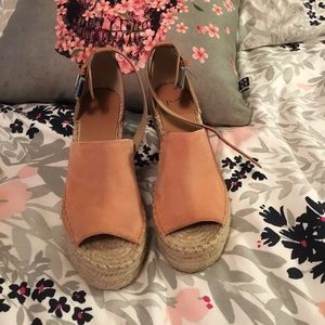Marc Fisher LTD Adalyn Peep Toe Espadrilles