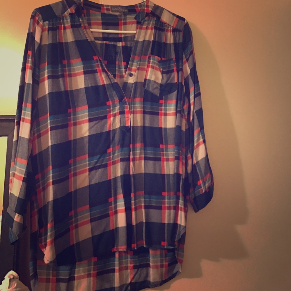 Market & Spruce Calibri tab shirt by Stitch fix