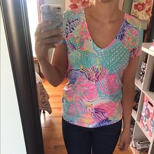 Short Sleeved Lilly Pulitzer Top
