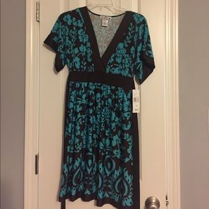 kimono style mini dress