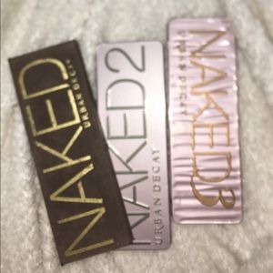 URBAN DECAY NAKED PALLETS 1, 2, & 3