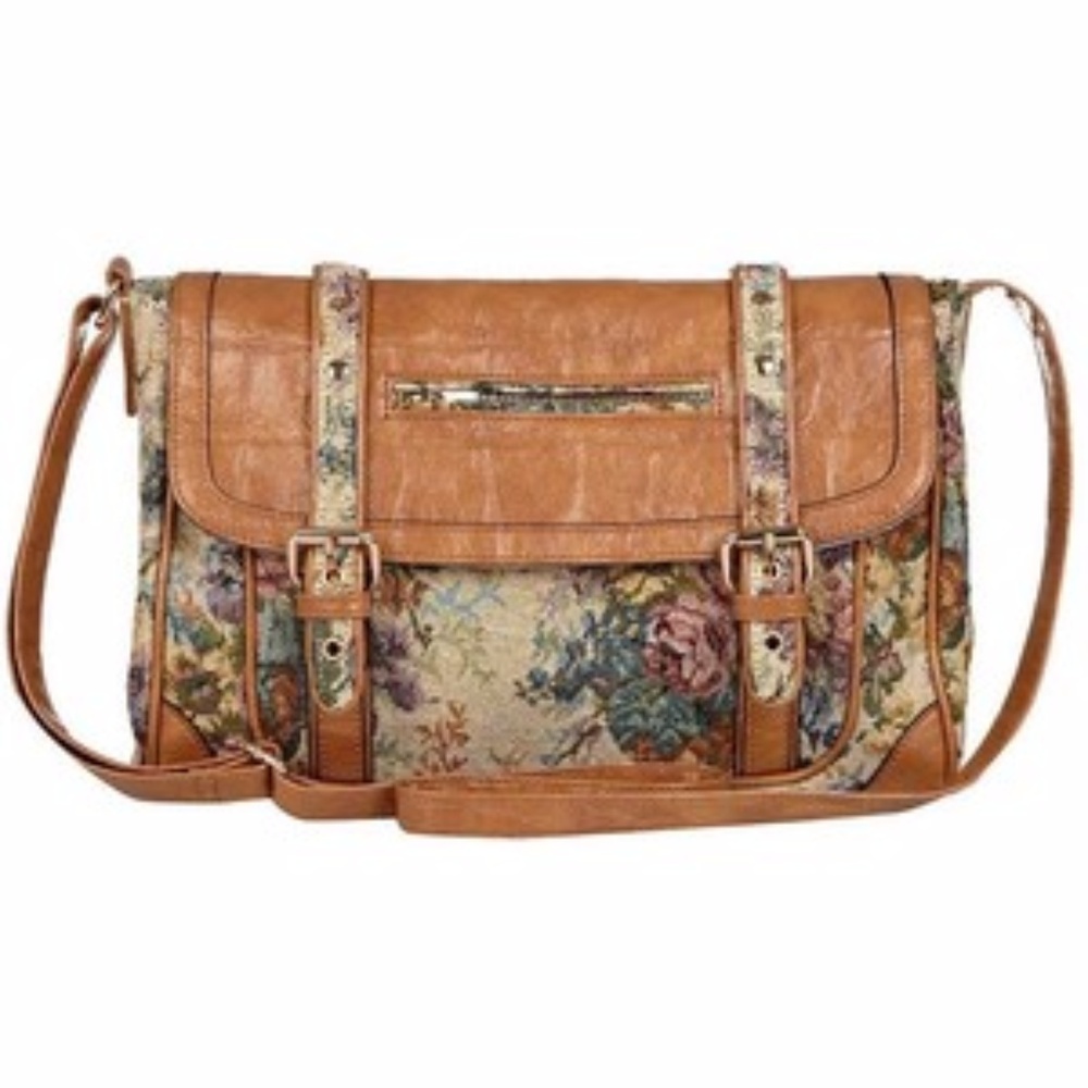 ISO River Island Tapestry Satchel
