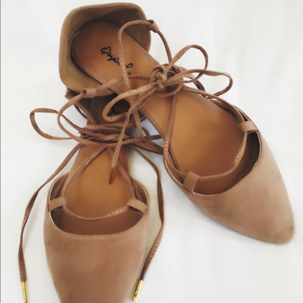Lace Up Flats