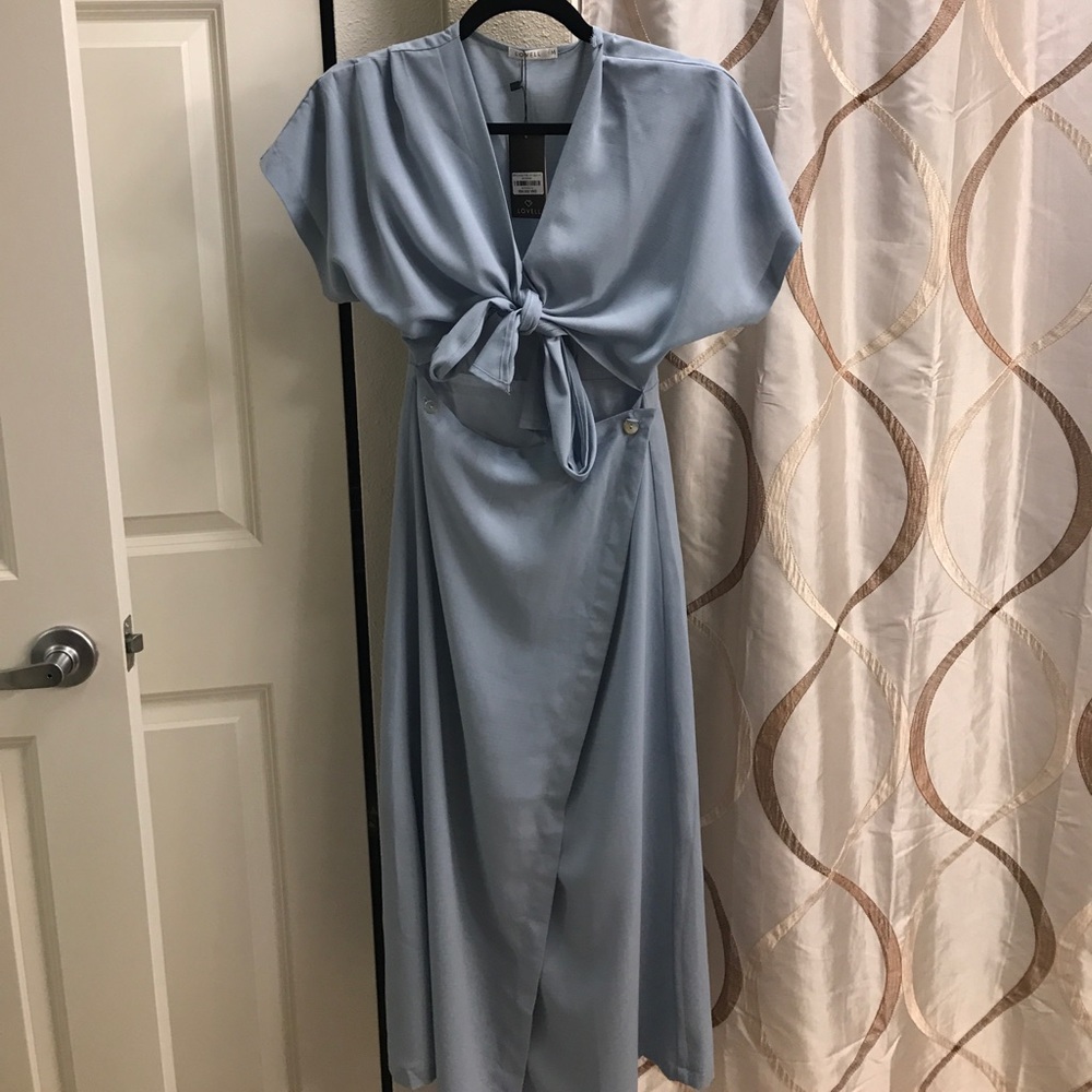 Sleeve Wrap Dress