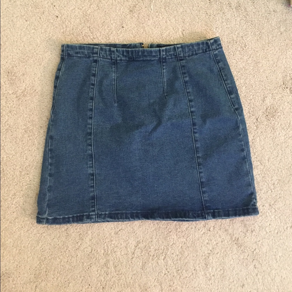 Jean skirt