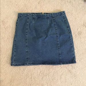 Jean skirt