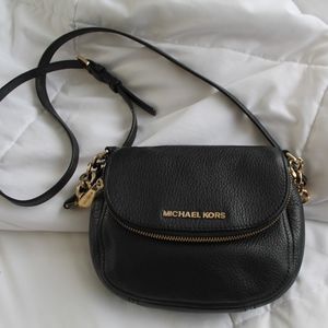 Michael Kors Black Bedford Crossbody Bag