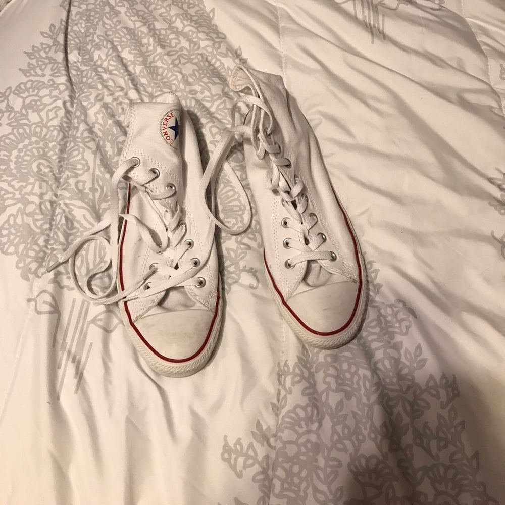 Size 10 white high tops
