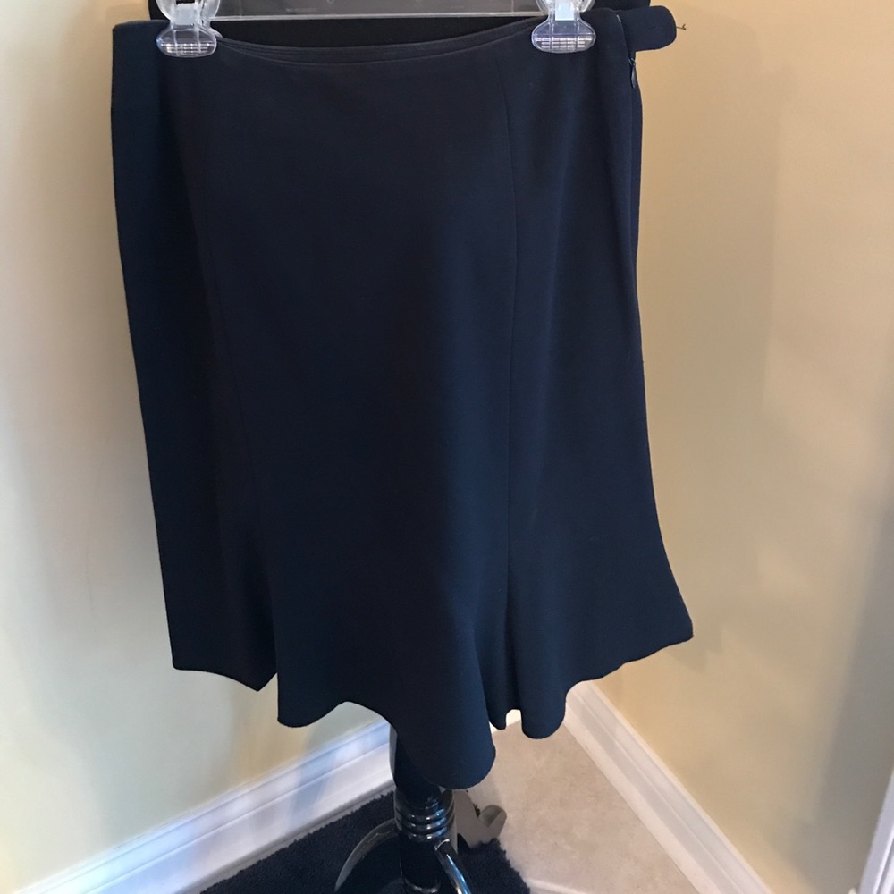 Black business skirt
