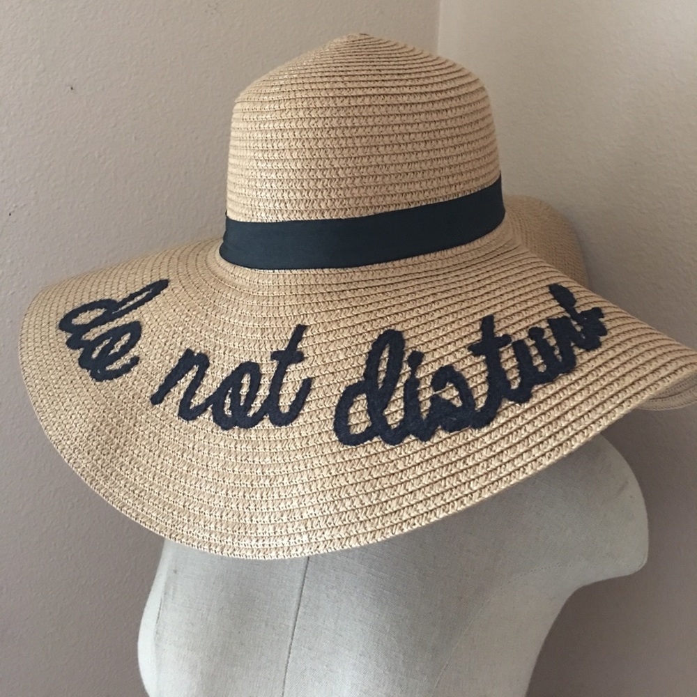 Oversized sun hat