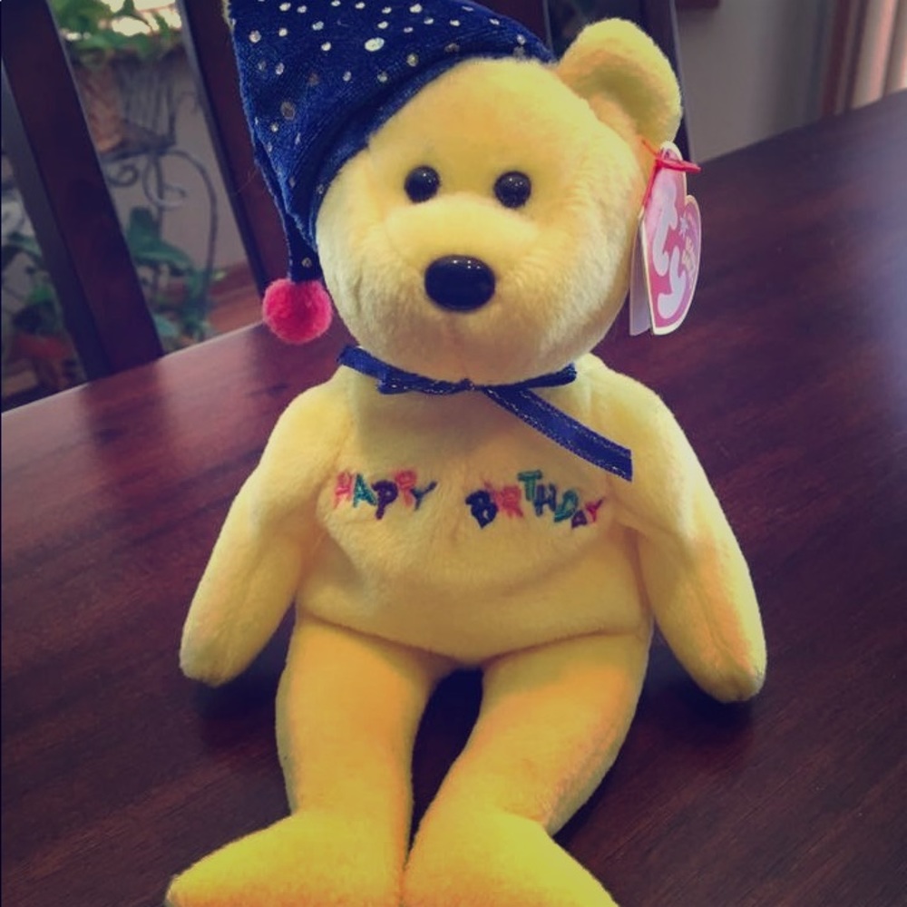 NWT Happy Birthday Beanie Baby